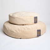 dog beds in sand corduroy