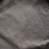 Dog pillow in dark grey velvet