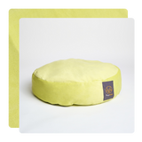 Lime Velvet Dog Bed