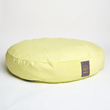 Lime Velvet Dog Bed