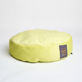 Lime Velvet Dog Bed