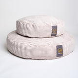 Platinum Cord Velour Dog Bed