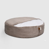 Khaki Cozy Cave PupSak Dog Bed